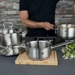 Zwilling Twin Classic 4 Piece 18/10 Stainless Steel Pot Set (40901-000-0) -Kitchenknives Shop 40901 000 0 1