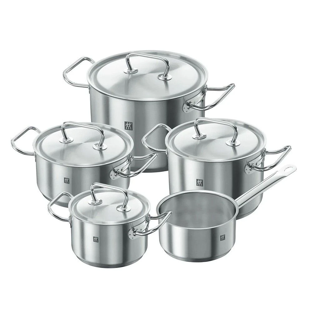 Zwilling Twin Classic 5 Piece 18/10 Stainless Steel Pot Set (40901-001-0) 3 Zwilling Twin Classic 5 Piece 18/10 Stainless Steel Pot Set (40901-001-0)