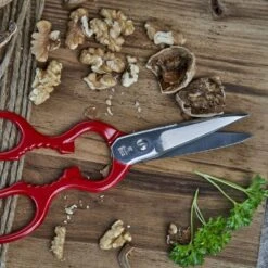 Zwilling Kitchen Shears 20cm Stainless Steel Multi-Purpose Shears Red (43924-200-0) -Kitchenknives Shop 43924 200 0 1