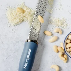 Microplane Premium Classic Series Zester/Grater Denim Blue (46223) -Kitchenknives Shop 46223e microplane premium classic series zester denim blue 5