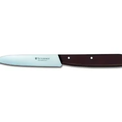 Victorinox Wood 10cm Paring Knife With Pointed Tip (50700)