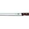 Victorinox Wood 30cm Carving/Slicing Knife With Rounded Tip (5420030) -Kitchenknives Shop 5420030 slicing knife rounded tip 30cm