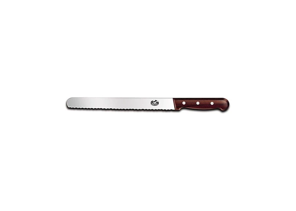 Victorinox Wood 36cm Slicing Knife With Rounded Tip & Serrated Edge (5423036) 3 Victorinox Wood 36cm Slicing Knife With Rounded Tip & Serrated Edge (5423036)
