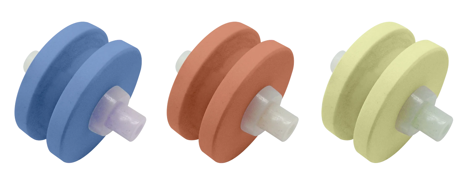 MinoSharp 555/PW - Set Of 3 Ceramic Wheels For SH-550 3 MinoSharp 555/PW - Set Of 3 Ceramic Wheels For SH-550