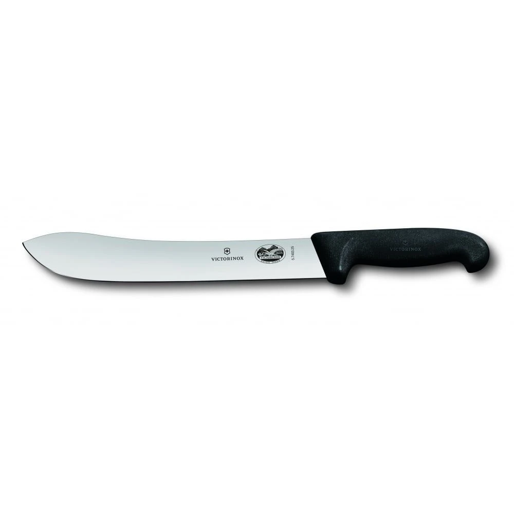 Victorinox Fibrox 31cm Butchers Steak Knife Wide Tip (5740331) 3 Victorinox Fibrox 31cm Butchers Steak Knife Wide Tip (5740331)