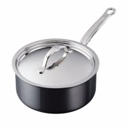 Hestan Nanobond Saucepan With Lid 20cm / 2.8L -Kitchenknives Shop 60023 20cm saucepan 5 1