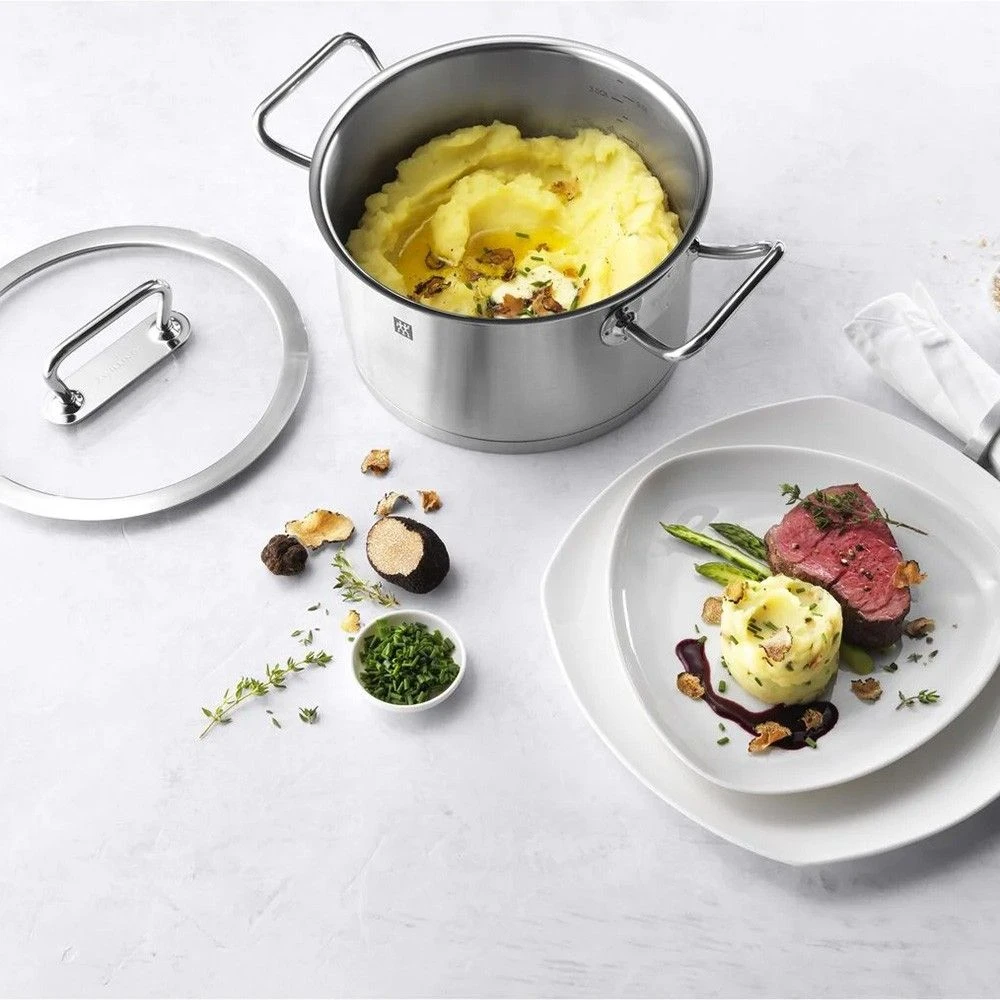 Zwilling Pro 5 Piece 18/10 Stainless Steel Pot Set (65120-005-0) 13 Zwilling Pro 5 Piece 18/10 Stainless Steel Pot Set (65120-005-0) - Image 11