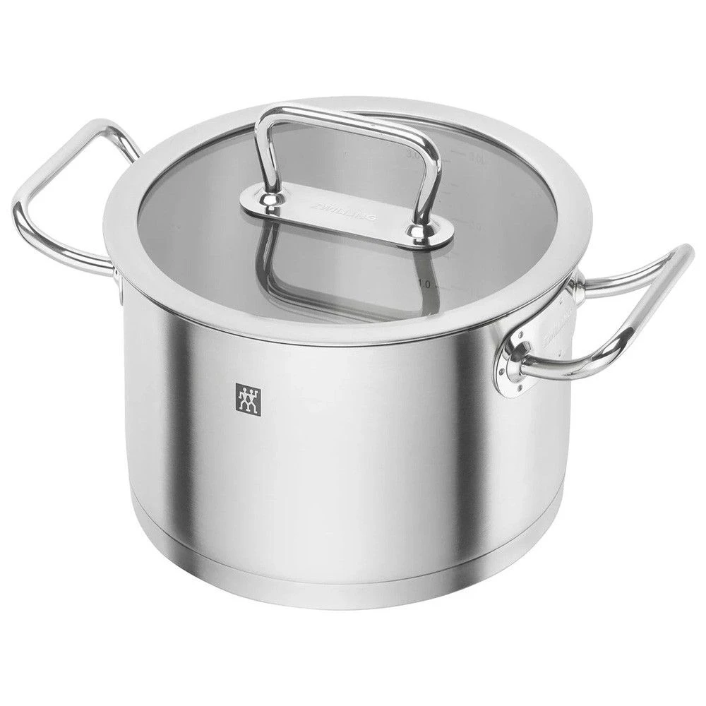 Zwilling Pro 5 Piece 18/10 Stainless Steel Pot Set (65120-005-0) 7 Zwilling Pro 5 Piece 18/10 Stainless Steel Pot Set (65120-005-0) - Image 5