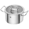 Zwilling Pro 20cm 18/10 Stainless Steel Stew Pot (65122-200-0) -Kitchenknives Shop 65122 200 0