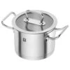 Zwilling Pro 16cm18/10 Stainless Steel Stock Pot High-Sided (65123-160-0) -Kitchenknives Shop 65123 160 0