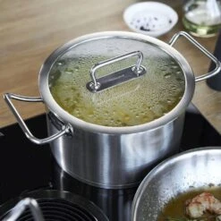 Zwilling Pro 16cm18/10 Stainless Steel Stock Pot High-Sided (65123-160-0) -Kitchenknives Shop 65124 240 0 6 2