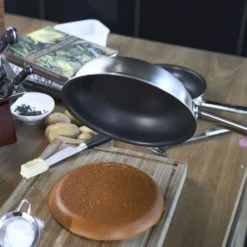 Zwilling Pro 20cm 18/10 Stainless Steel Fry Pan (65129-200-0) -Kitchenknives Shop 65129 200 0 5