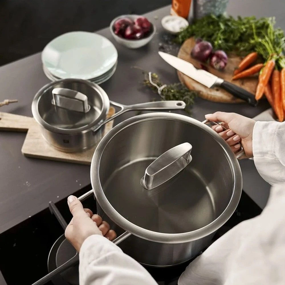 Zwilling Vitality 5 Piece 18/10 Stainless Steel Pot Set (66460-000-0) 6 Zwilling Vitality 5 Piece 18/10 Stainless Steel Pot Set (66460-000-0) - Image 4