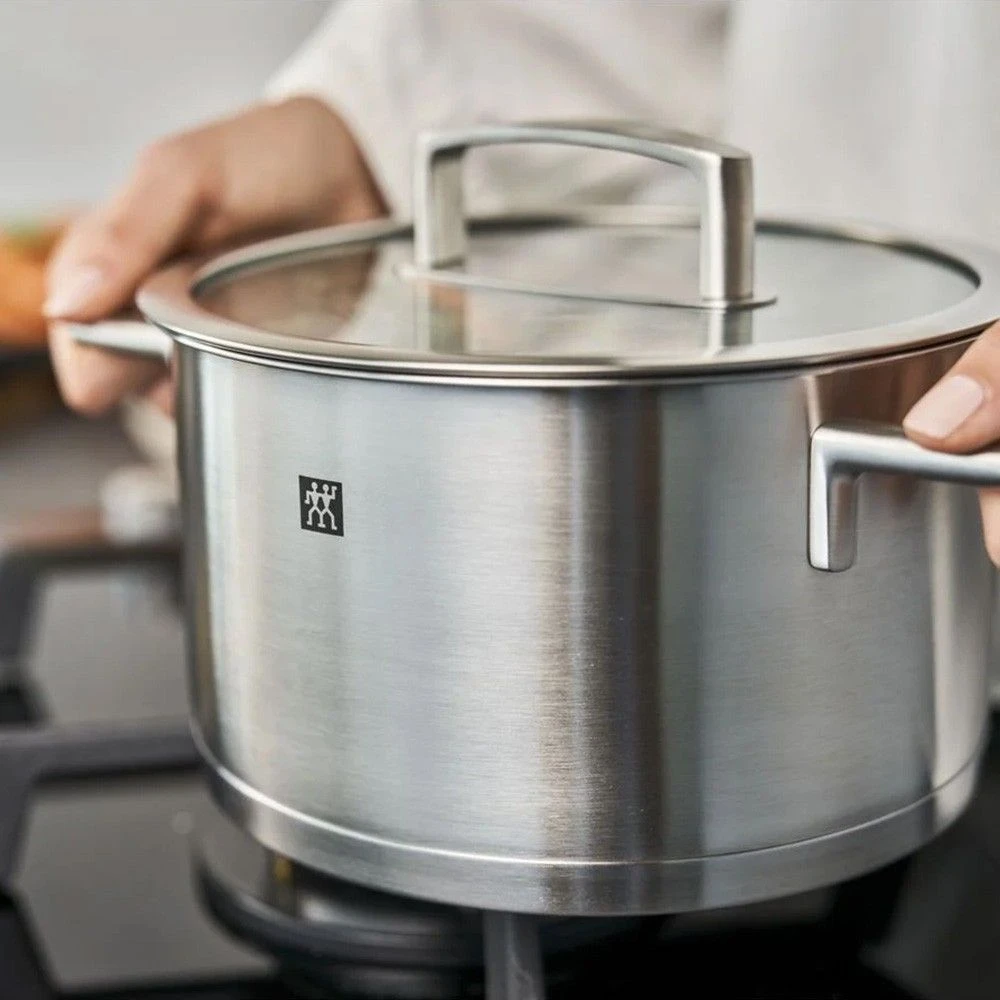 Zwilling Vitality 5 Piece 18/10 Stainless Steel Pot Set (66460-000-0) 5 Zwilling Vitality 5 Piece 18/10 Stainless Steel Pot Set (66460-000-0) - Image 3