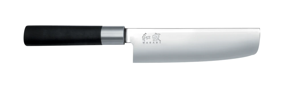 Kai Shun Wasabi Black 16.5cm Nakiri Knife (KAI-6716N) 3 Kai Shun Wasabi Black 16.5cm Nakiri Knife (KAI-6716N)