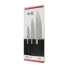 Kai Shun Wasabi Black 3 Piece Knife Set - (Includes KAI 6710P, KAI 6715U, KAI 6720C) -Kitchenknives Shop 67s 300