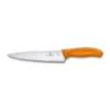 Victorinox Swiss Classic 19cm Carving Knife Orange (6800619L9B) -Kitchenknives Shop 6800619l9b