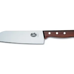Victorinox Wood 17cm Santoku Knife (6850017G)