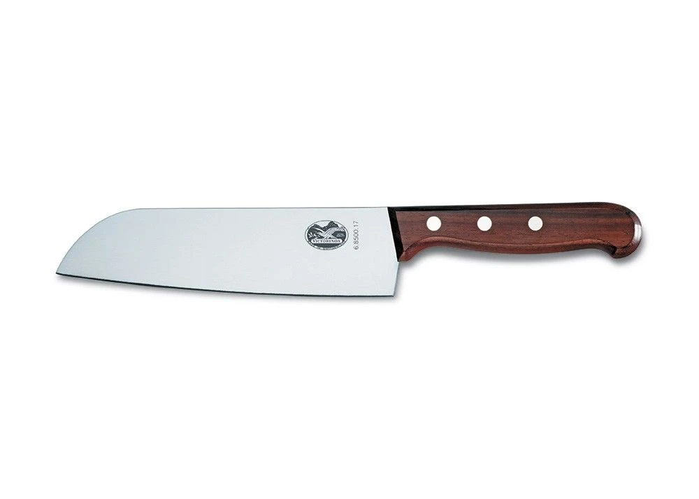 Victorinox Wood 17cm Santoku Knife (6850017G) 3 Victorinox Wood 17cm Santoku Knife (6850017G)