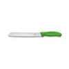 Victorinox Swiss Classic 21cm Bread Knife Serrated Edge Green (6863621L4B) -Kitchenknives Shop 6863621l4b