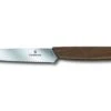 Victorinox Swiss Modern Walnut 12cm Steak Knife 2 Piece Set Serrated Edge (6900012WG) 1 Victorinox Swiss Modern Walnut 12cm Steak Knife 2 Piece Set Serrated Edge (6900012WG) -Kitchenknives Shop 6900012w steak knife serrated blade 2 piece set 12cm