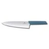 Victorinox Swiss Modern Colour 20cm Carving Knife - Cornflower Blue (69016202B) -Kitchenknives Shop 69016202b
