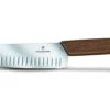 Victorinox Swiss Modern Walnut 17cm Santoku Knife (6905017KG) 1 Victorinox Swiss Modern Walnut 17cm Santoku Knife (6905017KG) -Kitchenknives Shop 6905017kg santoku knife 17cm