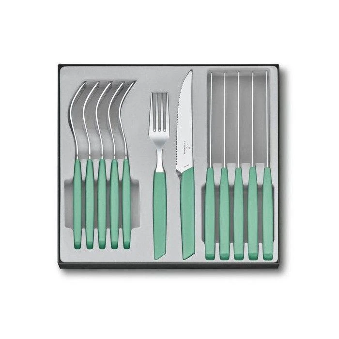 Victorinox Swiss Modern 12 Piece Cutlery Set Mint (6909612W4112) 3 Victorinox Swiss Modern 12 Piece Cutlery Set Mint (6909612W4112)