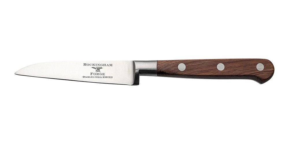 Rockingham Forge Pro Wood Series 2 Piece Set (9cm Paring Knife & 13cm Santoku Knife) 4 Rockingham Forge Pro Wood Series 2 Piece Set (9cm Paring Knife & 13cm Santoku Knife) - Image 2