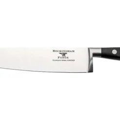 Rockingham Forge Pro Black Series 3 Piece Set (9cm Paring Knife, 13cm Santoku Knife & 20cm Cooks Knife) -Kitchenknives Shop 9009ch 8 4 1