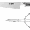 Global G2210 - 2 Piece Set Of Kitchen Shears And G-2 Cooks Knife (G-2210) -Kitchenknives Shop G 2210