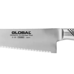 Global G23 - 24cm Scalloped Blade Bread Knife (G-23)