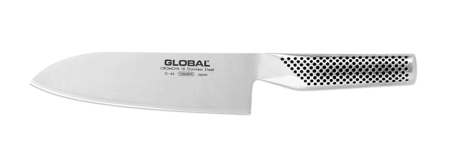 Global G46 - 18cm Santoku Knife (G-46) 3 Global G46 - 18cm Santoku Knife (G-46)