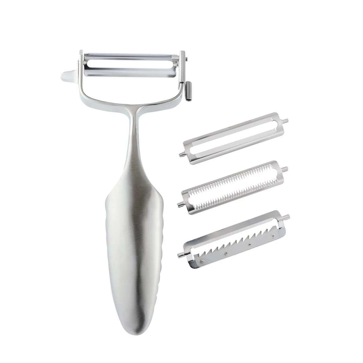 Global GS94 - Three Way Vegetable Peeler With 4 Blades (GS-94) 3 Global GS94 - Three Way Vegetable Peeler With 4 Blades (GS-94)