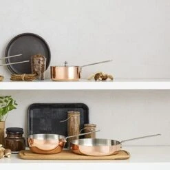 Scanpan Maitre D' Copper 26cm Saute Pan -Kitchenknives Shop SP12012600 2