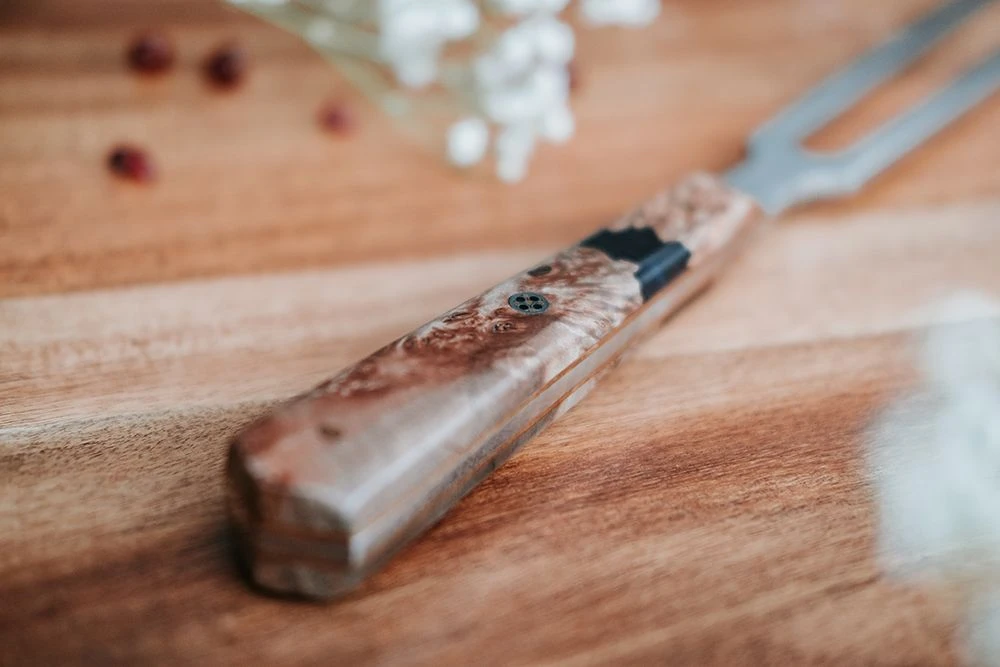 APOSL Carving Fork With A Hybrid Handle 19 APOSL Carving Fork With A Hybrid Handle - Image 17