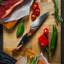 APOSL Paring Knife 9cm With A Hybrid Handle -Kitchenknives Shop aposl product images 34 aposl parer 3.5