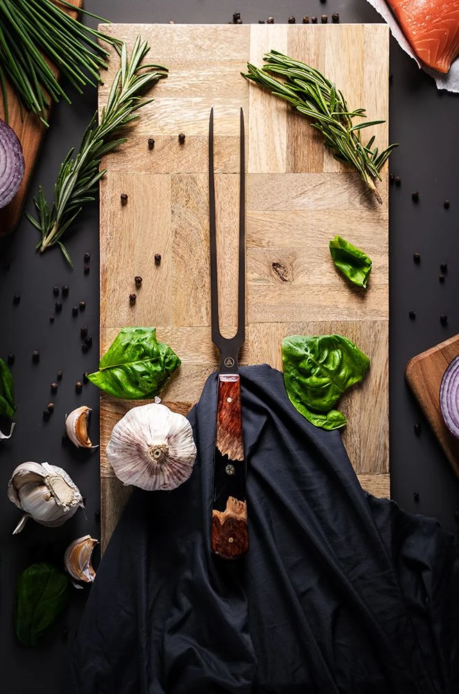 APOSL Carving Fork With A Hybrid Handle 5 APOSL Carving Fork With A Hybrid Handle - Image 3