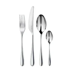 Robert Welch Arden Bright V Cutlery Set 24 Piece With Free Small Cutlery Tray -Kitchenknives Shop ardbr1099v24 arden 24pc set