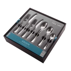 Robert Welch Arden Bright V Cutlery Set 42 Piece With Free Large Cutlery Tray -Kitchenknives Shop ardbr1099v42 arden 42pc set 1