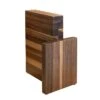 Artelegno Magnetic Walnut Knife Block -Kitchenknives Shop art 89wl
