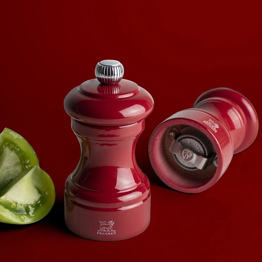 Peugeot Bistro Pepper Mill 10cm Red Gloss (P40703) 4 Peugeot Bistro Pepper Mill 10cm Red Gloss (P40703) - Image 2