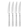 Robert Welch Blockley Slate Bright Steak Knife 4 Piece Set -Kitchenknives Shop bltbr1012v4 blockley slate 4p steak knife set square