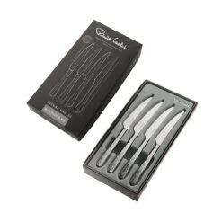 Robert Welch Blockley Slate Bright Steak Knife 4 Piece Set -Kitchenknives Shop bltbr1012v4 pt07