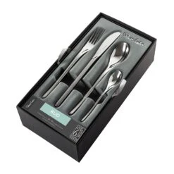Robert Welch Bud Bright V 24 Piece Set With Free Small Cutlery Tray -Kitchenknives Shop budbr1099v24 bud 24pc set 1