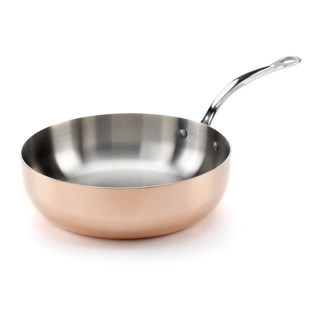 Samuel Groves 24cm Copper Induction Chefs Pan 3 Samuel Groves 24cm Copper Induction Chefs Pan