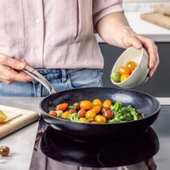 Greenpan Barcelona Pro Frying Pan 30cm -Kitchenknives Shop cc005324 001 barcelona pro frypan 30cm