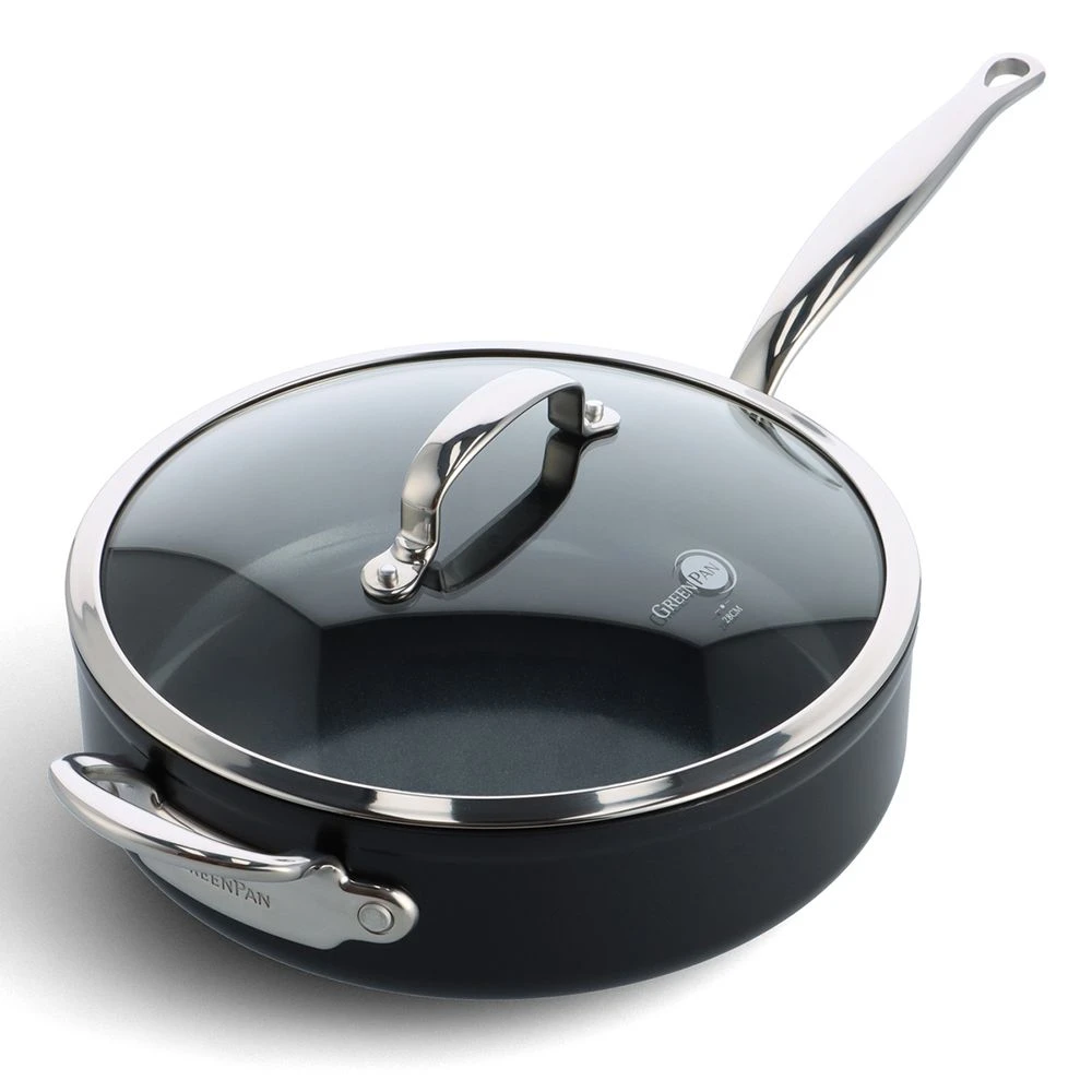 Greenpan Barcelona Pro Skillet Covered 28cm / 4.6L 3 Greenpan Barcelona Pro Skillet Covered 28cm / 4.6L