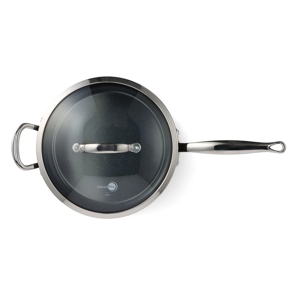 Greenpan Barcelona Pro Skillet Covered 28cm / 4.6L 6 Greenpan Barcelona Pro Skillet Covered 28cm / 4.6L - Image 4