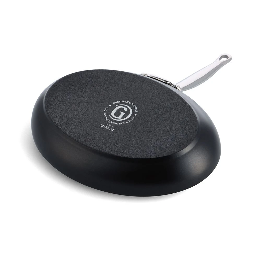 Greenpan Barcelona Pro Fishpan Oval 33cm 5 Greenpan Barcelona Pro Fishpan Oval 33cm - Image 3